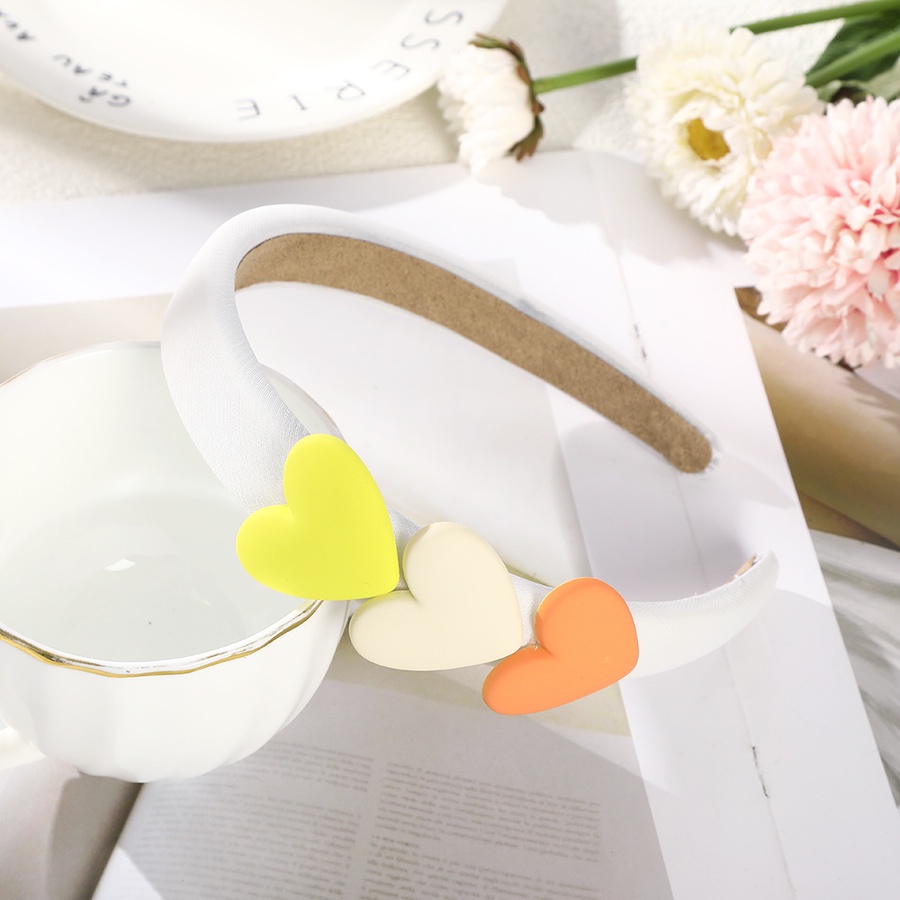 Băng Đô Cài Tóc Hình Trái Tim Dễ Thương Cho Bé Gái