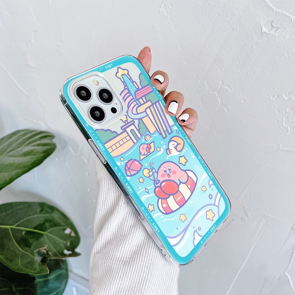 Ốp Điện Thoại Tpu Mềm Chống Sốc In Hình Thỏ Kirby Cho iPhone 11 12 13 pro max XS X XR XSMax 7 8 6 6s plus 5 4 SE 2020