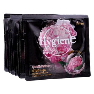 Nuóc xả vải đậm đặc Hygiene dây thái lan 1 dây 12 gói thơm và lưu hương lâu ( màu đen)
