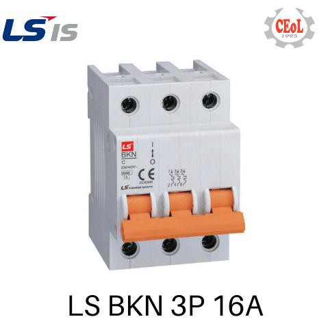 Bộ 3 Linh Kiện Điện Tử Mcb 16amper Ls / Lg Chuyên Dụng