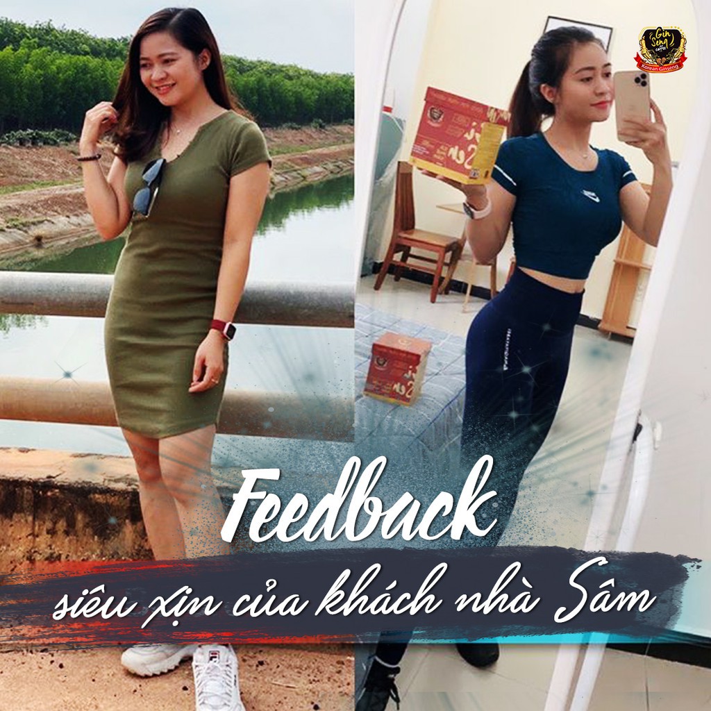 Cà Phê Sâm Hàn Quốc chính hãng 30 gói ( GINSENG COFFEE)