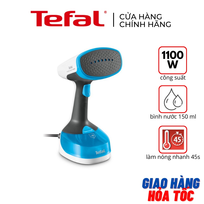 Bàn ủi hơi nước cầm tay Tefal DT7000E0 1100W nhỏ gọn du lịch - Hàng chính hãng