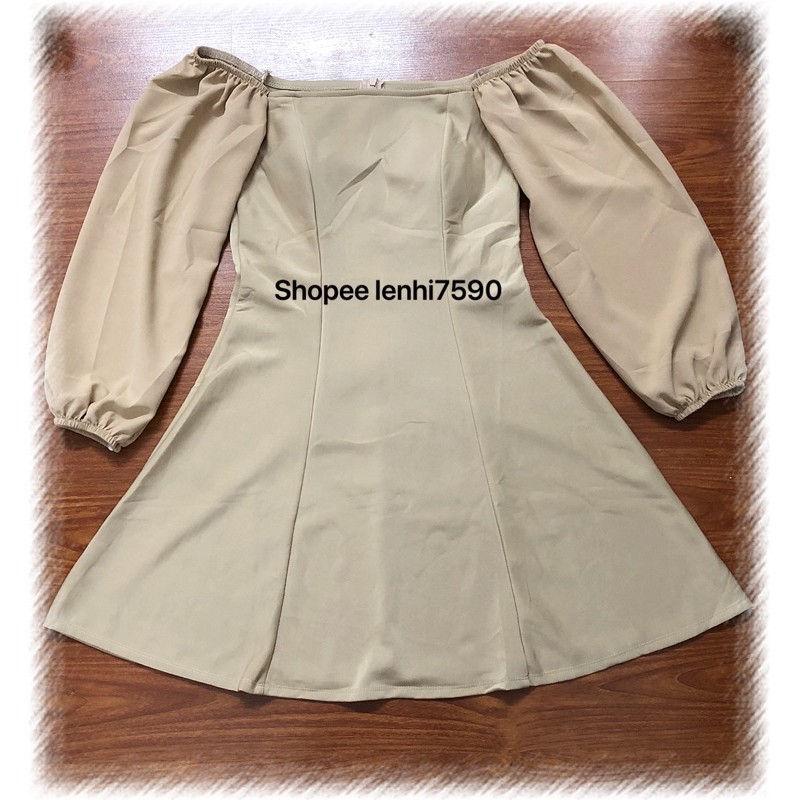 (Ảnh thật 3 MÀU) ĐẦM DỰ TIỆC DÁNG XOÈ TAY PHỒNG PHỐI VOAN GIÁ RẺ KÈM ẢNH THẬT | BigBuy360 - bigbuy360.vn