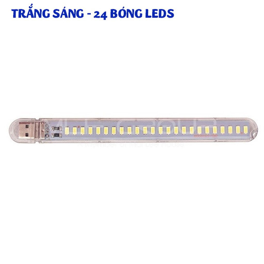 Đèn Led 24 bóng siêu sáng cắm cổng ngõ Usb để bàn MLH