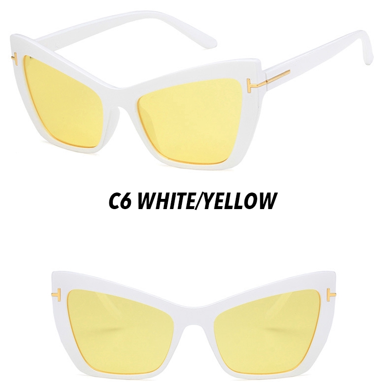 【HENGHA】 【chứng khoán sẵn sàng】 phương Tây cổ điển Retro Cát Mắt Kính Mát Nữ Kính mát