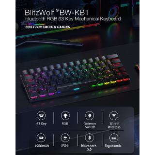 Bàn Phím Bluetooth Không Dây Blitzwolf Bw-Kb1