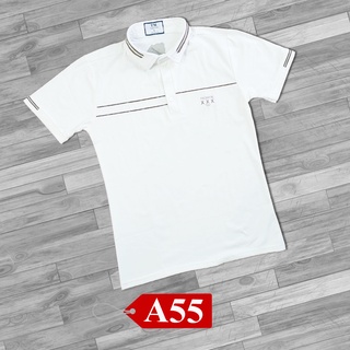 Áo Polo Nam Cotton,áo polo màu trắng, Áo Thun Nam Cao Cấp, chất mềm mịn, mặc mát đủ size 40-88kg, thời trang A55