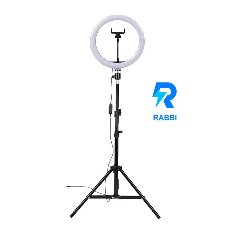 Đèn Livestream 26 30 36 45 54 cm đi kèm Chân đỡ đèn bằng sắt dài 2m1 nhập khẩu mới 100% xuất VAT công ty