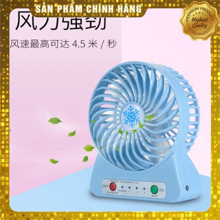 Quạt mini cầm tay, để bàn cực mát - quát mini 3 tốc độ