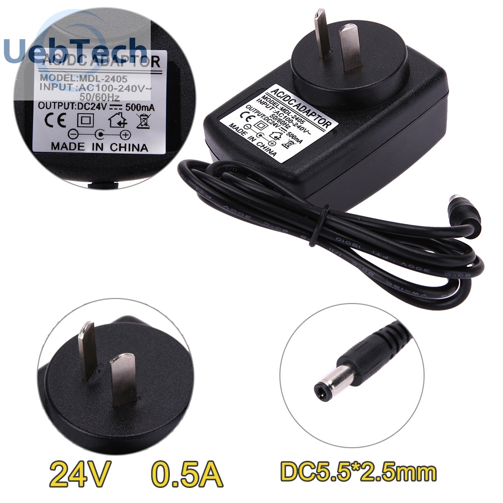 Bộ chuyển đổi nguồn điện DC24V 0.5A AC 100V-240V sang DC 24V 5.