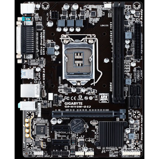 mainboard bo mạch chủ GIGABYTE GA-H110M-DS2-DDR4