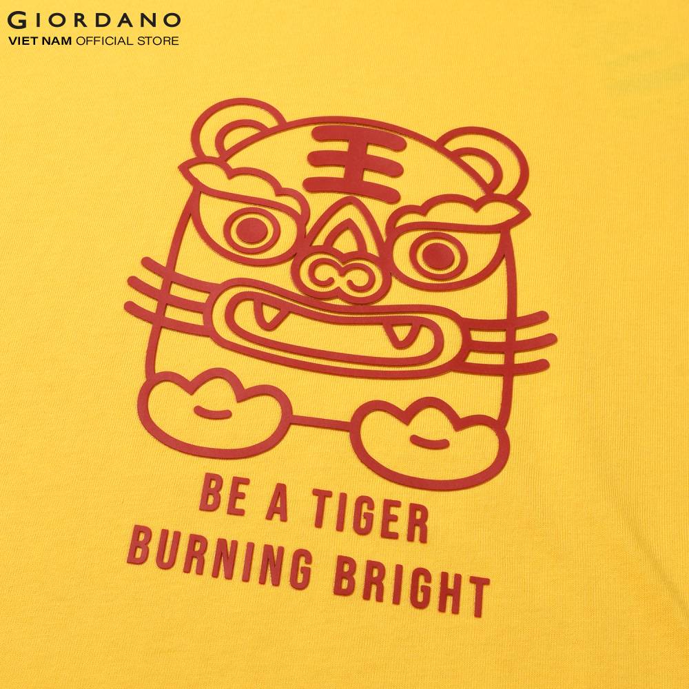 Áo Thun Nam/ Nữ Ngắn Tay Giordano 01092205- 05392215