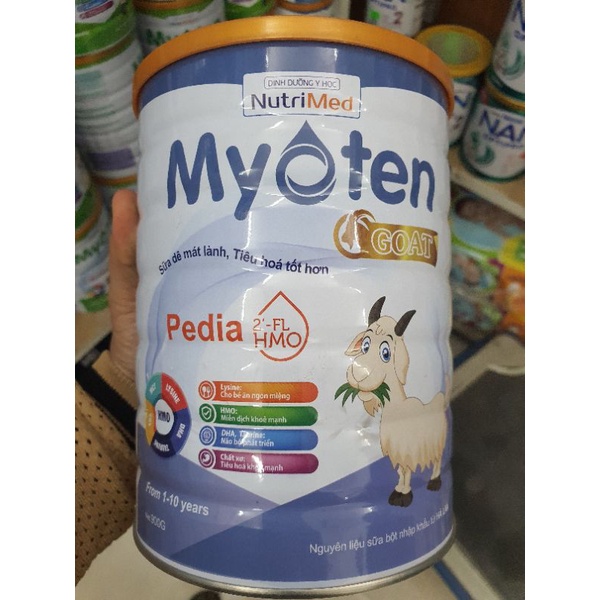 sữa dê Myoten pedia 900g