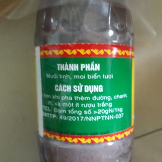 Mắm tôm ăn bún đậu chai 600gr