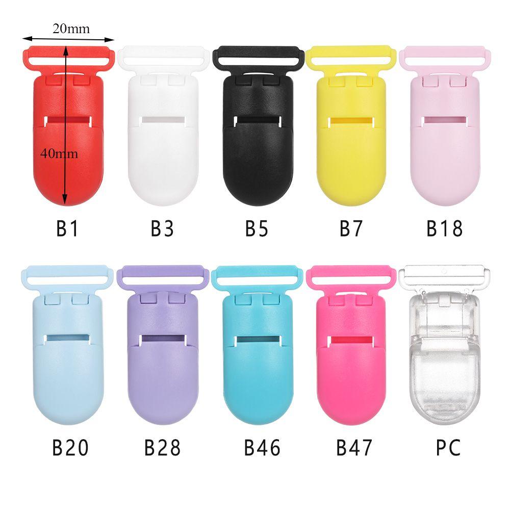 NIUYOU Set 5 / 10 Kẹp Núm Vú Giả Nhiều Màu Sắc Cho Bé Mọc Răng