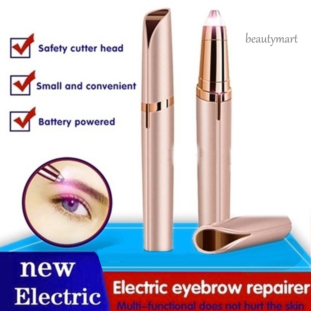 [Hàng mới về] Máy tỉa lông mày bằng điện không gỉ cho nữ