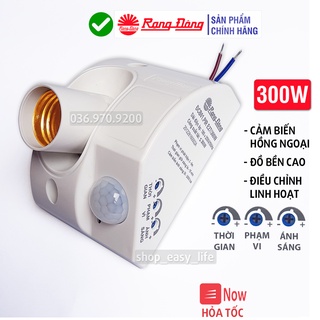 Đui đèn cảm biến hồng ngoại Rạng Đông PIR-E27