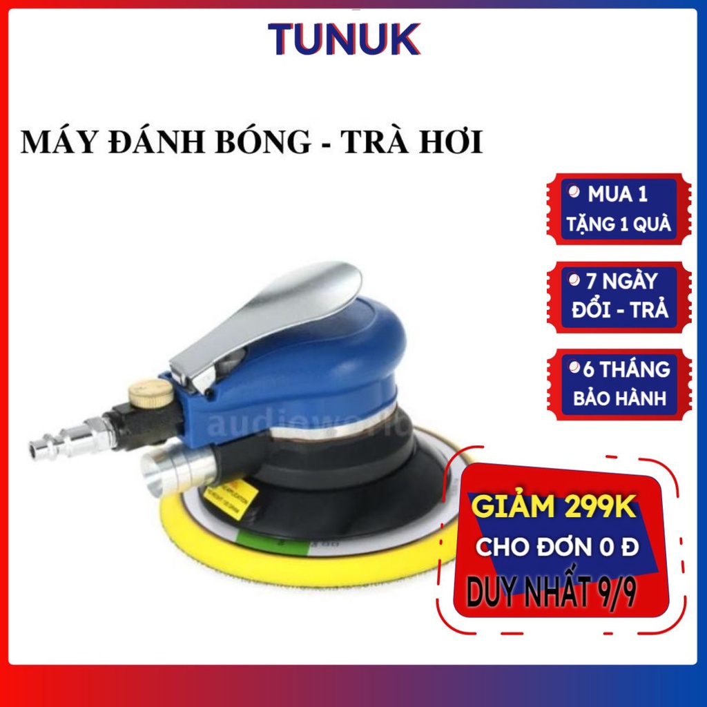 Máy chà nhám đánh bóng bằng hơi Tunuk đường kính phi 12