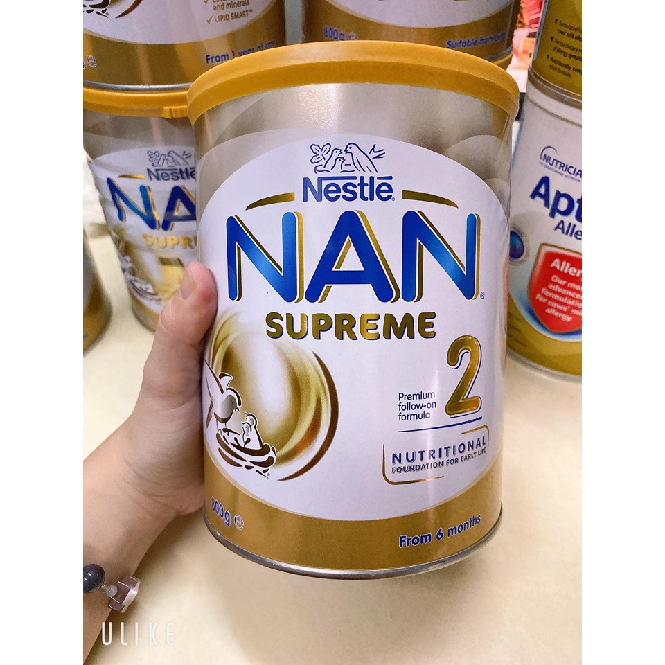Sữa #nan #supreme số 2 dị ứng nhẹ