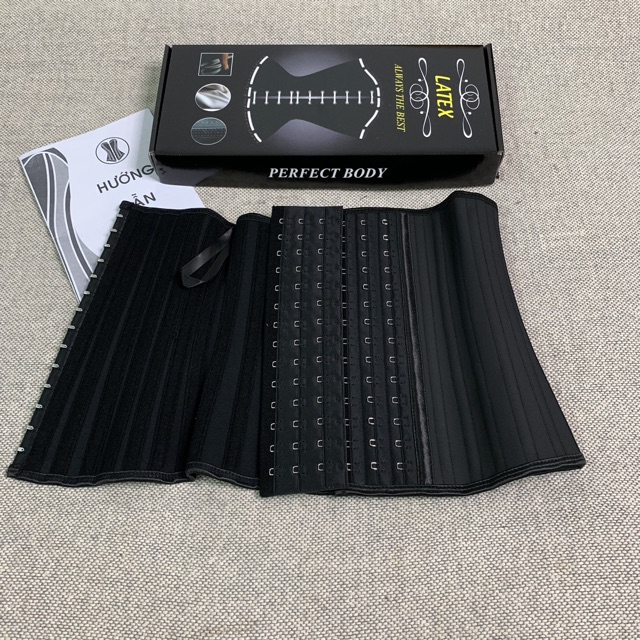 [Mã 12FMCGSALE1 giảm 10% đơn 250K] [TẶNG NỚI SIZE] Đai nịt bụng latex 25 xương nhập khẩu Hi Lạp dài 29 cm | BigBuy360 - bigbuy360.vn