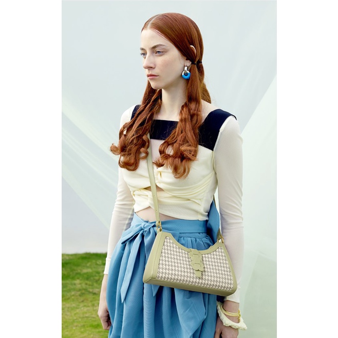 Túi xách nữ thời trang Nucelle sang trọng phối charm hoa ViAnh Store 1172036