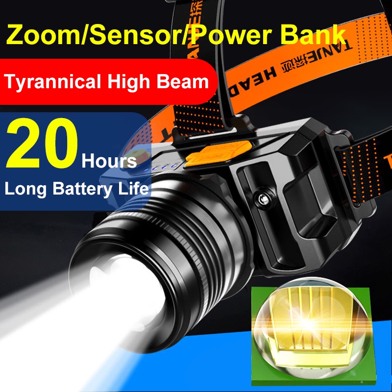 Đèn Pha Led L9 3000 lumens Siêu Sáng Chống Thấm Nước Với Cảm Biến Phóng To