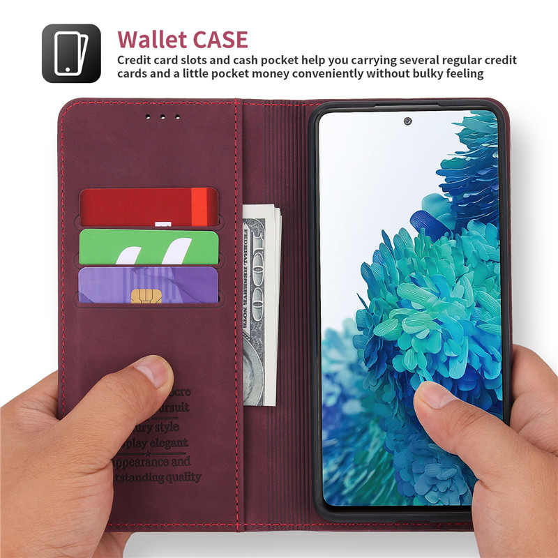 Bao Da Có Ngăn Đựng Thẻ Tiện Dụng Cho Samsung A71,A51,A41,A31,A21,A21S,A11 | BigBuy360 - bigbuy360.vn