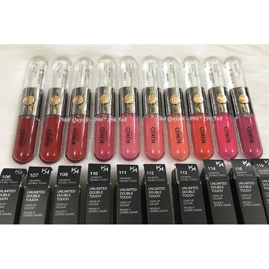Son kem lì KiKo Unlimited Double Touch
