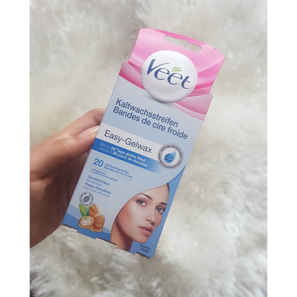 VEET Miếng Dán Tẩy Lông Vùng Mặt Của Pháp