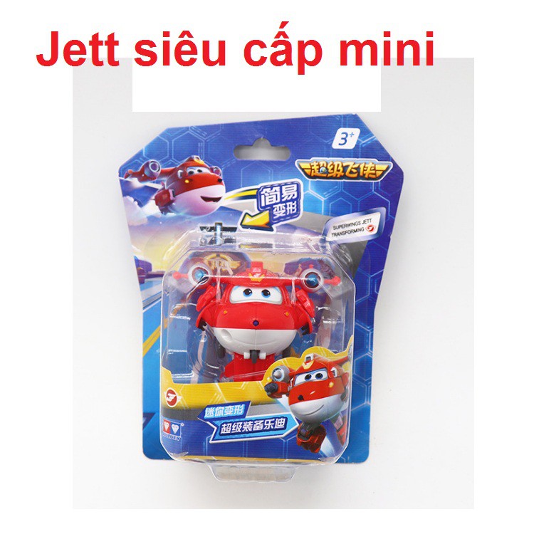 Đồ chơi đội bay siêu đẳng super wings mô hình máy bay mini siêu cấp cỡ nhỏ Jett Paul Dizzy Mira Donnie Astra