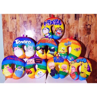 Gối cổ chữ U họa tiết hoạt hình 3D