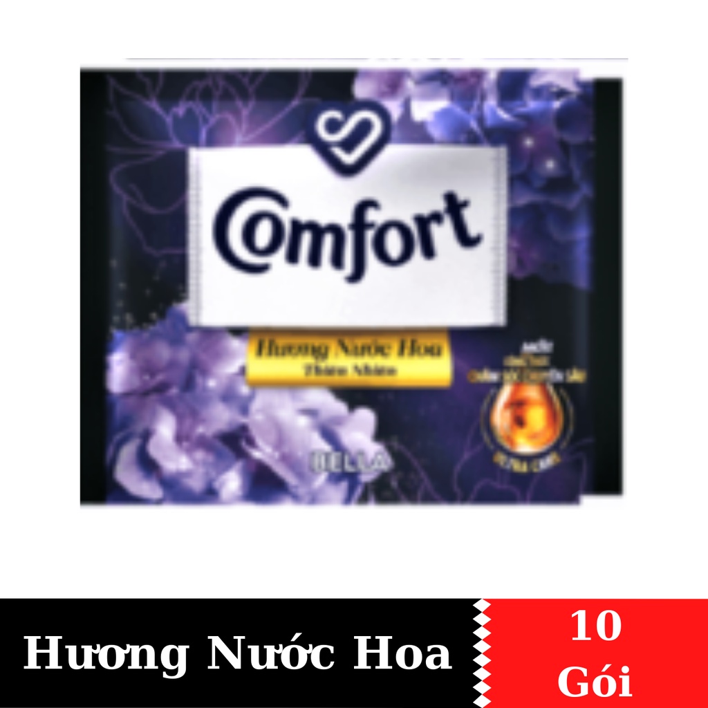 Dây Nước xả vải Comfort cho 1 Lần Xả 200ml x 10 Gói