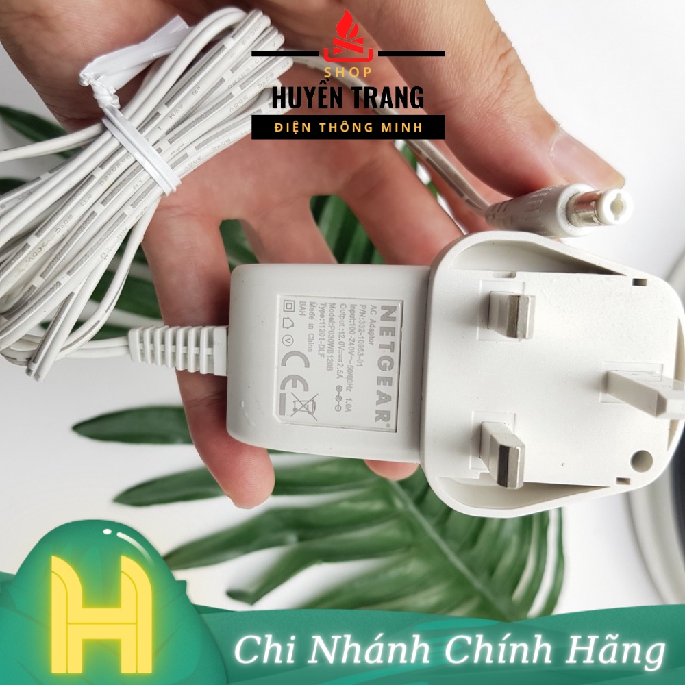 Nguồn 12V2A 12V2.5A Netgear 5.5x2.1MM P030WB120B chất lượng cao❤️Adapter camera wifi chân UK Plus