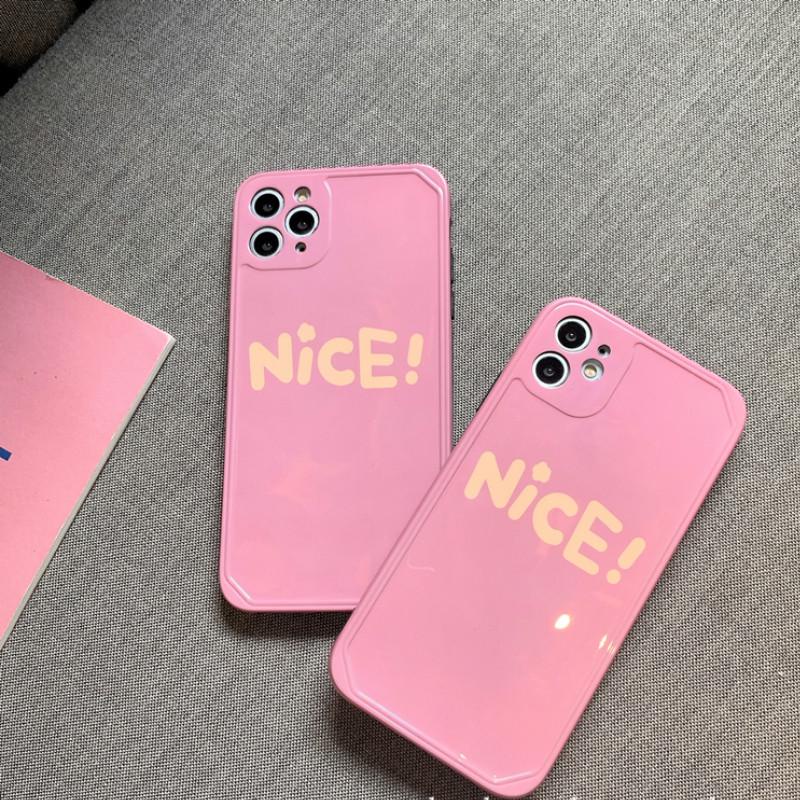 Ốp Điện Thoại Silicon In Chữ Tiếng Anh Dễ Thương Cho iPhone11pro / xsmax 8plus / 7 SE 12 / 12pro Xr