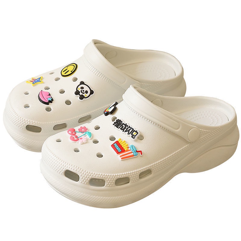 Dép Nữ Sandal Đục Lỗ Đế Dày Chống Trượt Thời Trang Mùa Hè Dành Cho Tth078