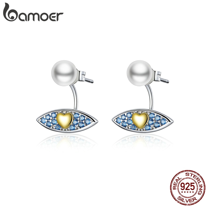 Khuyên Tai Bamoer bạc 925 Độc Đáo Hợp Thời Trang Cho Nữ