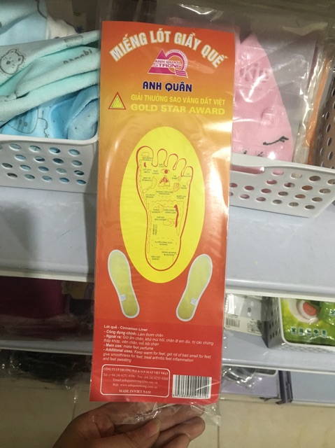 Miếng lót giầy quế Anh Quân hàng chuẩn đủ size 36-43