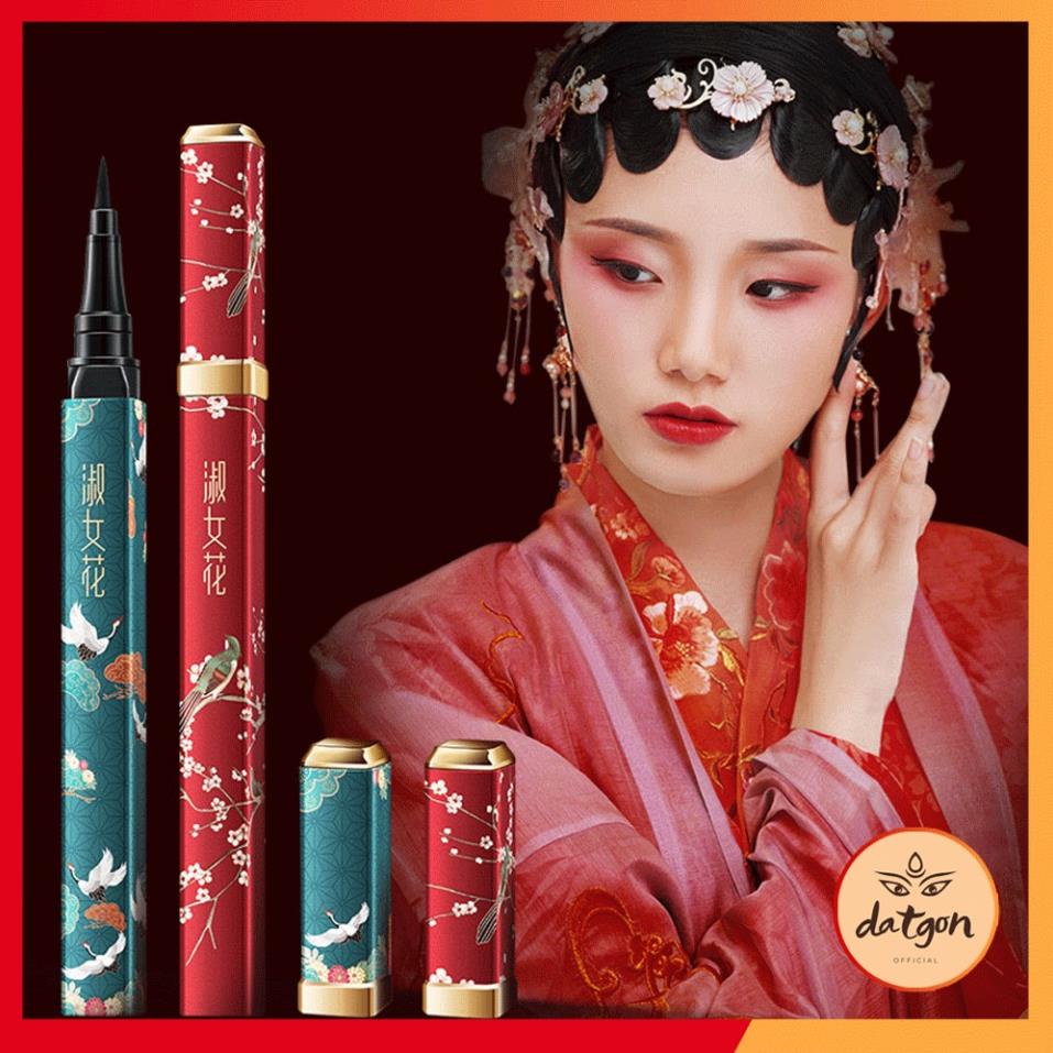 Bút kẻ mắt nước eyeliner Shunvhua, kẻ mắt nước nội địa trung chính hãng chống thấm nước, không lem