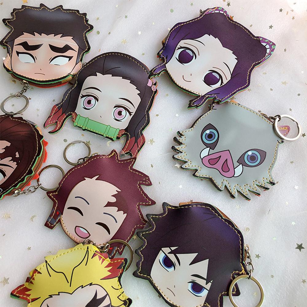 Ví Tiền In Hình Nhân Vật Nezuko Inosuke Trong Phim Hoạt Hình Demon Slayer WMES15H Kimetsu No Yaiba
