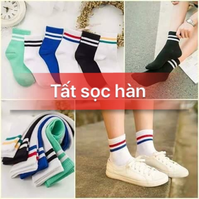 Combo 10 đôi sọc hàn