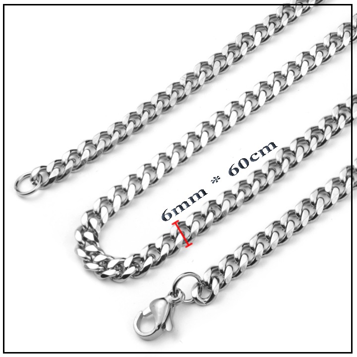 dây chuyền nam không gỉ DC111