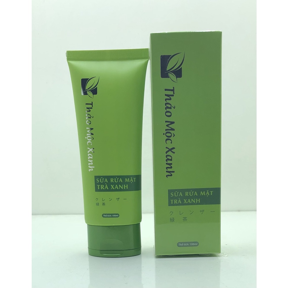 Sữa rửa mặt Thảo Mộc Xanh Gạo, Bơ, Trà Xanh 100ml