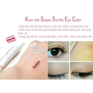 Phấn mắt dạng kem Sugao Souffle Feeling Eye Color