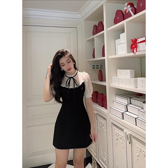 Váy phối Mer Dress by Joie des Roses