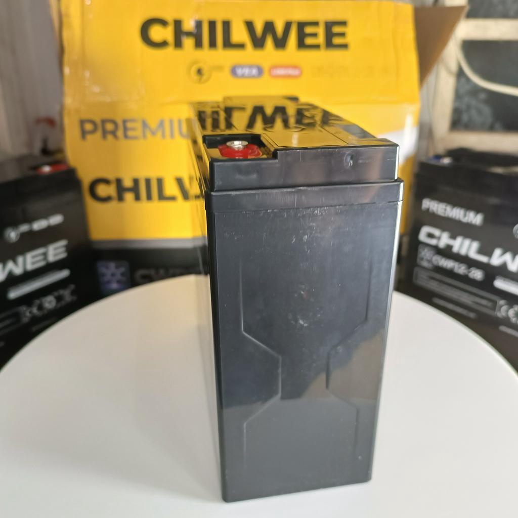 Ắc quy xe máy điện Chilwee 12v 28ah/C20 dòng công suất cao thay thế cho 12v20ah, 22ah, 25ah, 30ah
