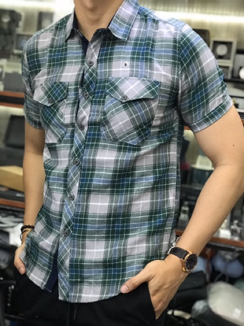 Áo sơ mi nam ngắn tay