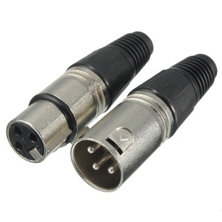 Jack xlr - đầu giắc cắm micro xlr 3 pin
