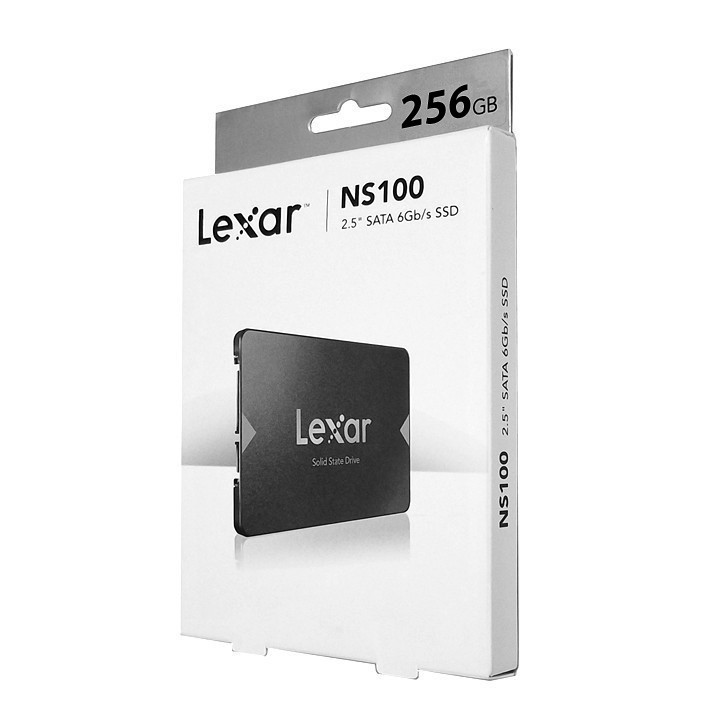 [Mã 229ELSALE hoàn 7% đơn 300K] Ổ cứng SSD 2.5 inch SATA Lexar NS100 512GB, 256GB, 128GB - bảo hành 3 năm