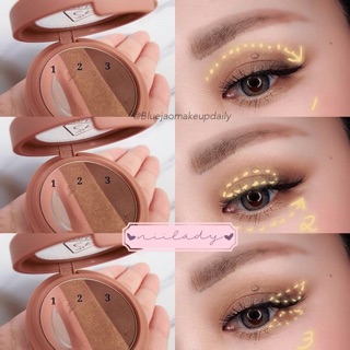 Màu mắt 3CE MOOD RECIPE TRIPLE SHADOW