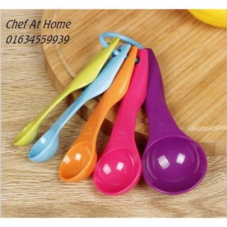 Bộ 5 muỗng đong nhiều màu